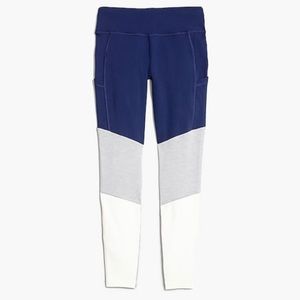 New Balance x J Crew colorblock leggings NWOT